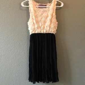 Black & Cream Dress